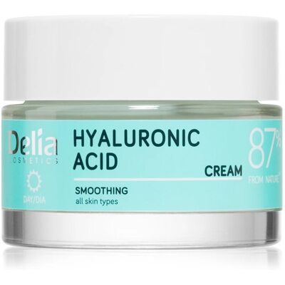Delia Cosmetics Hyaluronic Acid Gesichtscreme - Feuchtigkeit, Anti-Aging, Vegan Delia Cosmetics Hyaluronic Acid Gesichtscreme - Feuchtigkeit, Anti-Aging, Vegan