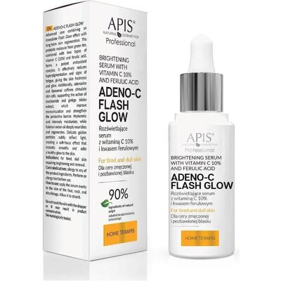 Apis Natural Cosmetics, Gesichtsserum, APIS Rozświetlające serum do twarzy z witaminą C i kwasem ferulowym 30ml (30 ml) Apis Natural Cosmetics, Gesichtsserum, APIS Rozświetlające serum do twarzy z witaminą C i kwasem ferulowym 30ml (30 ml)