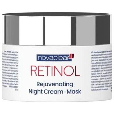 Novaclear, Gesichtsmaske, Retinol Cream-Maske in der Nacht, 50 ml (50 ml) Novaclear, Gesichtsmaske, Retinol Cream-Maske in der Nacht, 50 ml (50 ml)
