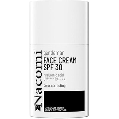 Nacomi GentleMan - Feuchtigkeitsspendende Gesichtscreme SPF 30 - Hautbild ausgleichend Nacomi GentleMan - Feuchtigkeitsspendende Gesichtscreme SPF 30 - Hautbild ausgleichend