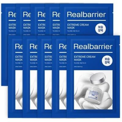 Realbarrier, Gesichtsmaske, Real Barrier Extreme Cream Face Sheet Mask for Skin Barrier Repair (27 ml) Realbarrier, Gesichtsmaske, Real Barrier Extreme Cream Face Sheet Mask for Skin Barrier Repair (27 ml)