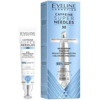 Eveline, Augenpflege, Caffeine Super Needles 30 Eye Serum Reducing Wrinkles And Signs Of Fatigue 15ml (Augenpflege Serum, Tag, 15 ml) Eveline, Augenpflege, Caffeine Super Needles 30 Eye Serum Reducing Wrinkles And Signs Of Fatigue 15ml (Augenpflege Serum, Tag, 15 ml)