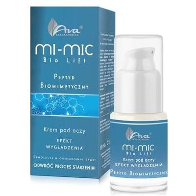 AVA Laboratorium, Augenpflege, MI-MIC KREM POD OCZY WYGŁADZAJĄCY, 15ml - AVA (Augenpflege Crème, 15 ml) AVA Laboratorium, Augenpflege, MI-MIC KREM POD OCZY WYGŁADZAJĄCY, 15ml - AVA (Augenpflege Crème, 15 ml)