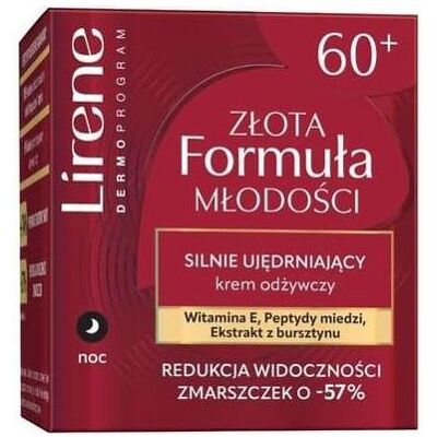 Lirene, Gesichtscreme, Golden Youth Formula Strong Firming Nourishing Cream 50ml (50 ml, Tagescreme) Lirene, Gesichtscreme, Golden Youth Formula Strong Firming Nourishing Cream 50ml (50 ml, Tagescreme)
