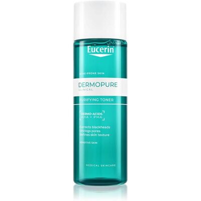 Eucerin, Gesichtsreinigung, Reinigendes Tonikum für problematische Haut DermoPure Clinical (Purifying Toner) 200ml (Gesichtswasser, 200 ml) Eucerin, Gesichtsreinigung, Reinigendes Tonikum für problematische Haut DermoPure Clinical (Purifying Toner) 200ml (Gesichtswasser, 200 ml)