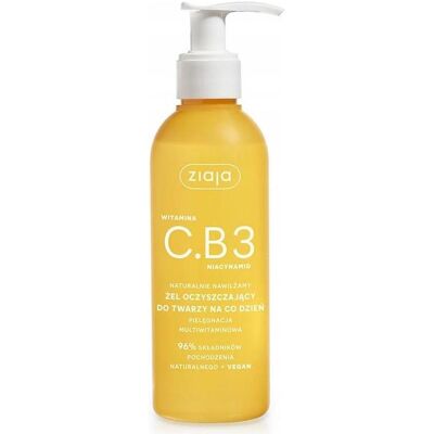 Ziaja, Gesichtsreinigung, Vitamin C.B3 Niacinamide Face Wash Gel - Gentle cleansing gel with vitamin complex 190ml (Reinigungsgel, 190 ml) Ziaja, Gesichtsreinigung, Vitamin C.B3 Niacinamide Face Wash Gel - Gentle cleansing gel with vitamin complex 190ml (Reinigungsgel, 190 ml)
