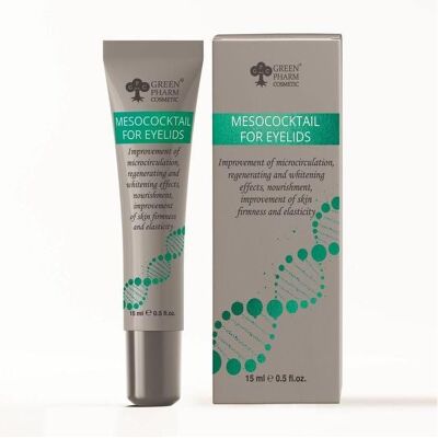 Eveline, Augenpflege, GREEN PHARM COSMETICS Eyelids Mesococktail koktajl pod oczy 15ml (15 ml) Eveline, Augenpflege, GREEN PHARM COSMETICS Eyelids Mesococktail koktajl pod oczy 15ml (15 ml)