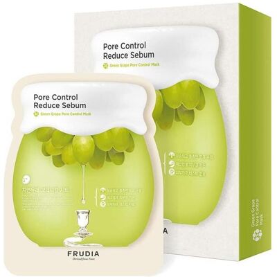 Frudia, Gesichtsmaske, Green Grape Pore Control Mask Sheet Mask 20Ml Frudia, Gesichtsmaske, Green Grape Pore Control Mask Sheet Mask 20Ml