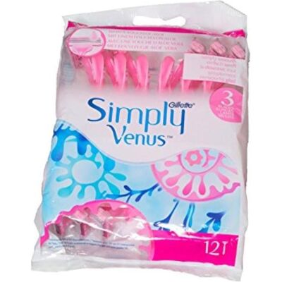 Gillette Venus, Nassrasierer, Simply Ven3 Gillette Venus, Nassrasierer, Simply Ven3