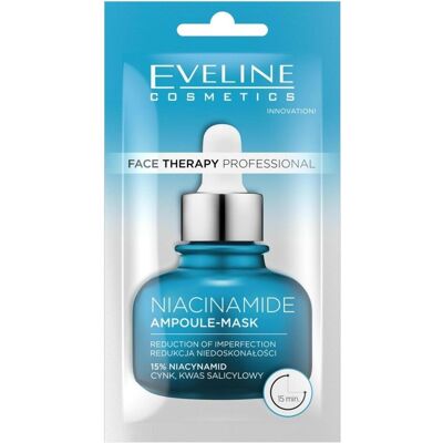 Eveline, Gesichtsmaske, Face Therapy Professional Maske Ampulle mit Niacinamid 8ml (8 ml) Eveline, Gesichtsmaske, Face Therapy Professional Maske Ampulle mit Niacinamid 8ml (8 ml)