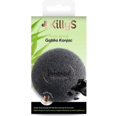 KillyS, Gesichtsreinigung, Botanical Inspirations Konjac Face Wash Sponge with Bamboo Charcoal for Acne Skin (Reinigungstücher Gesicht) KillyS, Gesichtsreinigung, Botanical Inspirations Konjac Face Wash Sponge with Bamboo Charcoal for Acne Skin (Reinigungstücher Gesicht)
