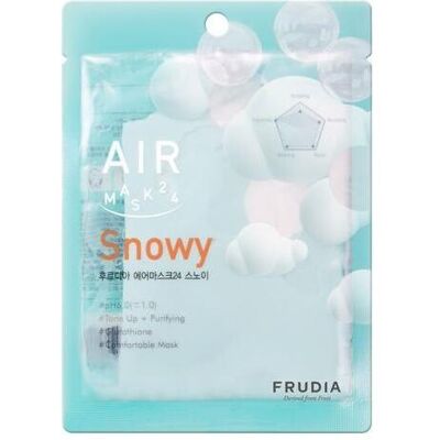Frudia, Gesichtsmaske, Air Mask 24 Snowy (Face Mask, 25 mL) Frudia, Gesichtsmaske, Air Mask 24 Snowy (Face Mask, 25 mL)