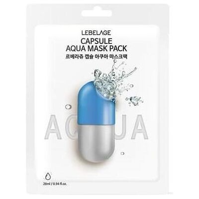 Skin Gin, Gesichtsmaske, Lebelage Dr Capsule Aqua Face Mask Sheet Skin Gin, Gesichtsmaske, Lebelage Dr Capsule Aqua Face Mask Sheet