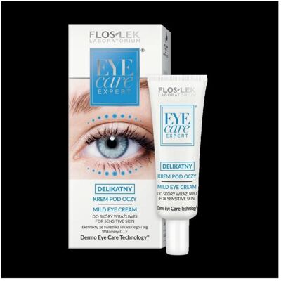 Floslek, Augenpflege, Gentle Cream (Augenpflege Crème, 30 ml, Tag + Nacht) Floslek, Augenpflege, Gentle Cream (Augenpflege Crème, 30 ml, Tag + Nacht)