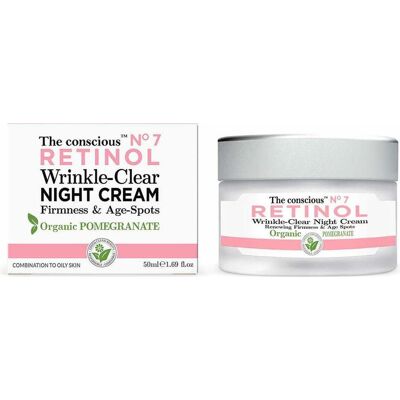 Biovène, Gesichtsserum, The Conscious Retinol Wrinkle Clear Night Cream 50Ml (50 ml) Biovène, Gesichtsserum, The Conscious Retinol Wrinkle Clear Night Cream 50Ml (50 ml)