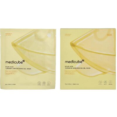 Medicube, Gesichtsmaske, Kojic Acid Turmeric Brightening Gel Mask (28 g) Medicube, Gesichtsmaske, Kojic Acid Turmeric Brightening Gel Mask (28 g)