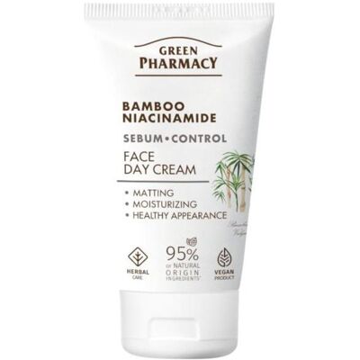 Schubiger, Gesichtscreme, Green Pharmacy Bomboo Niacinamide Krem do twarzy na dzień z bambusem i niacynamidem 50ml (50 ml, Tagescreme) Schubiger, Gesichtscreme, Green Pharmacy Bomboo Niacinamide Krem do twarzy na dzień z bambusem i niacynamidem 50ml (50 ml, Tagescreme)