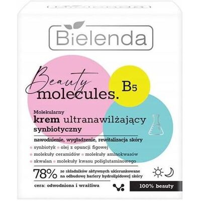 Bielenda Beauty Molecules Feuchtigkeitscreme - Hydratisierend, Verjüngend, Nährend Bielenda Beauty Molecules Feuchtigkeitscreme - Hydratisierend, Verjüngend, Nährend