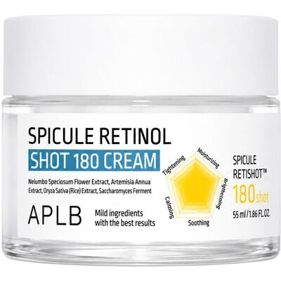 Yonelle, Gesichtsserum, APLB Spicule Retinol Shot 180 Cream krem do twarzy 55ml (55 ml) Yonelle, Gesichtsserum, APLB Spicule Retinol Shot 180 Cream krem do twarzy 55ml (55 ml)