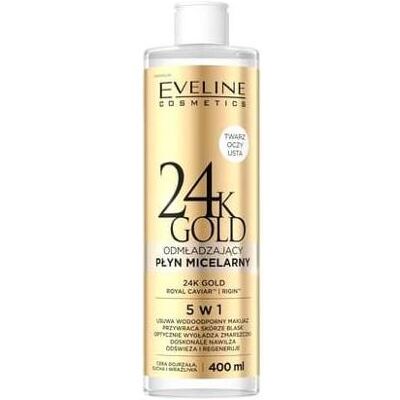 Gesichtsreinigung, 24k Gold Micellar Water 5 In 1 400ml (Gesichtswasser, 400 ml) Gesichtsreinigung, 24k Gold Micellar Water 5 In 1 400ml (Gesichtswasser, 400 ml)