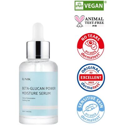 iUNIK Beta-Glucan Power Feuchtigkeitsserum - Feuchtigkeits- und Beruhigungsserschein iUNIK Beta-Glucan Power Feuchtigkeitsserum - Feuchtigkeits- und Beruhigungsserschein