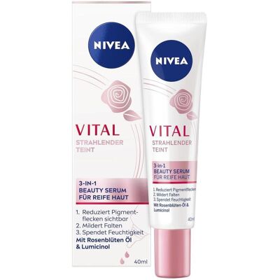 NIVEA, Gesichtsserum, Vital Strahlender Teint serum do twarzy 3w1 40ml (40 ml) NIVEA, Gesichtsserum, Vital Strahlender Teint serum do twarzy 3w1 40ml (40 ml)