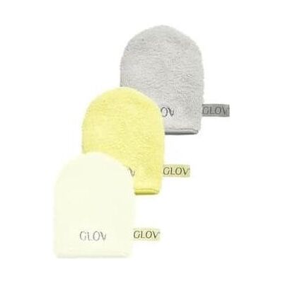 Glov, Gesichtsreinigung, Wateronly Skin Makeup Remover And Face Cleansing Glove Baby Banana Ivory Silver Stone 3 Pieces (Make-Up Entferner, 50 g) Glov, Gesichtsreinigung, Wateronly Skin Makeup Remover And Face Cleansing Glove Baby Banana Ivory Silver Stone 3 Pieces (Make-Up Entferner, 50 g)
