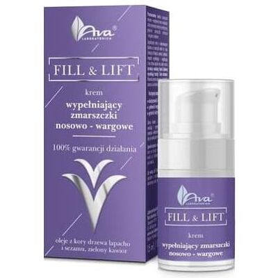 AVA Laboratorium, Augenpflege, Fill & Lift Nasolabial Wrinkle Filling Cream 15Ml (Augenpflege Crème, 15 ml, Tag + Nacht) AVA Laboratorium, Augenpflege, Fill & Lift Nasolabial Wrinkle Filling Cream 15Ml (Augenpflege Crème, 15 ml, Tag + Nacht)
