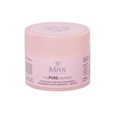 Miya Cosmetics, Gesichtsmaske, Miya - My Pure Express 5-Minute Cleansing Mask 50G (50 ml) Miya Cosmetics, Gesichtsmaske, Miya - My Pure Express 5-Minute Cleansing Mask 50G (50 ml)