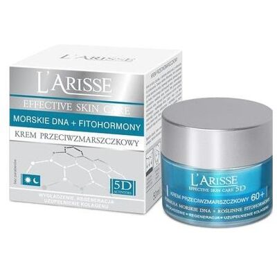 AVA Laboratorium, Gesichtscreme, L'Arisse 5D Anti-Wrinkle Cream 60+ Pearls + Phytohormones 50Ml (50 ml) AVA Laboratorium, Gesichtscreme, L'Arisse 5D Anti-Wrinkle Cream 60+ Pearls + Phytohormones 50Ml (50 ml)