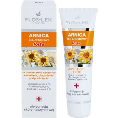 FlosLek Pharma, Gesichtscreme, Floslek - Arnica Gel Forte gel for dilated capillaries bruising and pneunce 50ml (50 ml, Gesichtsgel) FlosLek Pharma, Gesichtscreme, Floslek - Arnica Gel Forte gel for dilated capillaries bruising and pneunce 50ml (50 ml, Gesichtsgel)
