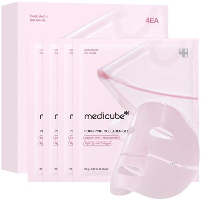 Medicube Pink Kollagen-Maske - Gesichtsmaskenpackung für alle Hauttypen Medicube Pink Kollagen-Maske - Gesichtsmaskenpackung für alle Hauttypen