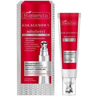 Bielenda, Augenpflege, Kolagenowy Stymulator Młodości krem przeciwzmarszczkowy pod oczy i wokół ust 15ml (Augenpflege Crème, Tag, 15 ml) Bielenda, Augenpflege, Kolagenowy Stymulator Młodości krem przeciwzmarszczkowy pod oczy i wokół ust 15ml (Augenpflege Crème, Tag, 15 ml)