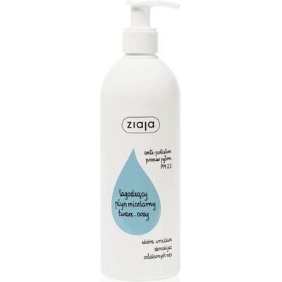 Ziaja, Gesichtsreinigung, Soothing micellar liquid for face and eyes 390ml (Mizellenwasser, 390 ml) Ziaja, Gesichtsreinigung, Soothing micellar liquid for face and eyes 390ml (Mizellenwasser, 390 ml)