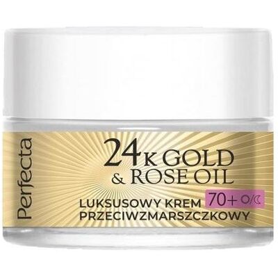 Perfecta, Gesichtsserum, 24K Gold & Rose Oil Anti-Wrinkle Cream 70+ 50Ml (50 ml) Perfecta, Gesichtsserum, 24K Gold & Rose Oil Anti-Wrinkle Cream 70+ 50Ml (50 ml)