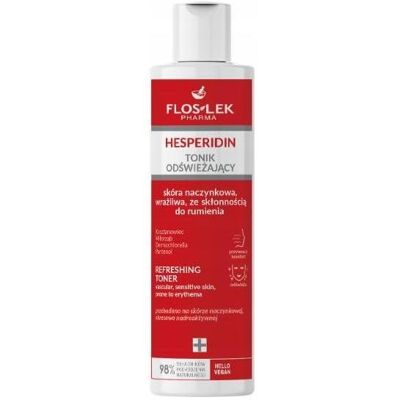 Floslek, Gesichtsreinigung, Pharma Hesperidin Tonik odświeżający - skóra naczynkowa,wrażliwa ze skłonnością do rumienia (Gesichtswasser, 225 ml) Floslek, Gesichtsreinigung, Pharma Hesperidin Tonik odświeżający - skóra naczynkowa,wrażliwa ze skłonnością do rumienia (Gesichtswasser, 225 ml)