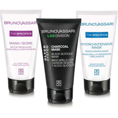 Bruno Vassari, Beauty Geschenkset, Multimasking-Set - Enthält feuchtigkeitsspendende Creme-Maske 50 ml, Vitamin A Anti-Stress Day & (Gesichtspflege Set) Bruno Vassari, Beauty Geschenkset, Multimasking-Set - Enthält feuchtigkeitsspendende Creme-Maske 50 ml, Vitamin A Anti-Stress Day & (Gesichtspflege Set)