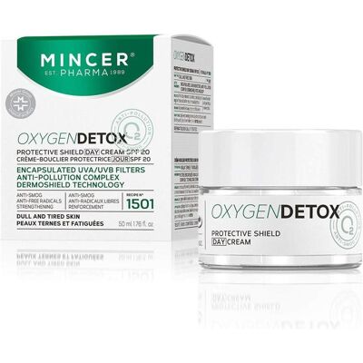 Mincer Pharma Oxygen Detox Tagescreme SPF 20 - Gesicht & Hals Schutz Mincer Pharma Oxygen Detox Tagescreme SPF 20 - Gesicht & Hals Schutz