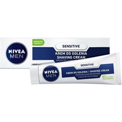 NIVEA, Gesichtsserum, Men Sensitive łagodzący krem do golenia 100ml (100 ml) NIVEA, Gesichtsserum, Men Sensitive łagodzący krem do golenia 100ml (100 ml)