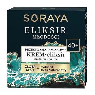 Soraya, Gesichtscreme, Eliksir Młodości 40+ przeciwzmarszczkowy krem na dzień i noc 50ml (50 ml, 24h Creme) Soraya, Gesichtscreme, Eliksir Młodości 40+ przeciwzmarszczkowy krem na dzień i noc 50ml (50 ml, 24h Creme)