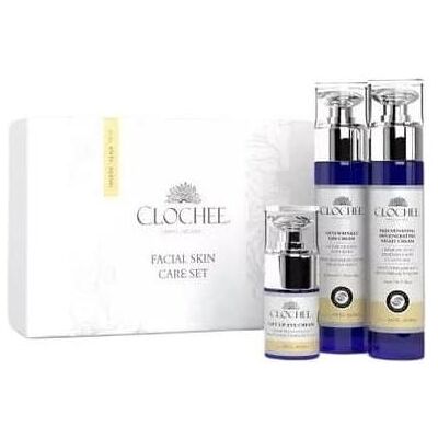 Clochee, Beauty Geschenkset, Clocheeset Anti-Age-Gesichtspflege - Tagescreme 50ml, Regenerationscreme für die Nacht 50ml (Gesichtspflege Set) Clochee, Beauty Geschenkset, Clocheeset Anti-Age-Gesichtspflege - Tagescreme 50ml, Regenerationscreme für die Nacht 50ml (Gesichtspflege Set)