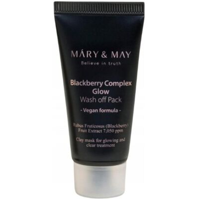 Mary&May, Gesichtsmaske, Mary & May Blackberry Complex Glow Wash Off Pack - 30g (100 ml) Mary&May, Gesichtsmaske, Mary & May Blackberry Complex Glow Wash Off Pack - 30g (100 ml)