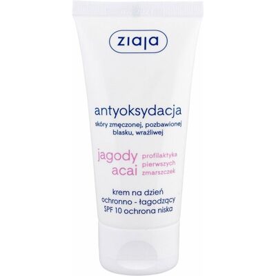 Ziaja, Gesichtscreme, Protective Day Cream Spf 10 Acai Berry 50 Ml (50 ml, Tagescreme, Bis SPF 10) Ziaja, Gesichtscreme, Protective Day Cream Spf 10 Acai Berry 50 Ml (50 ml, Tagescreme, Bis SPF 10)