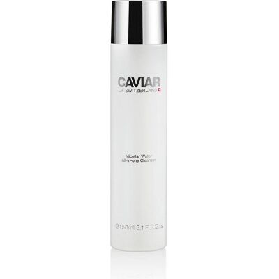 Caviar of Switzerland, Gesichtsreinigung, All-In One Cleanser - Micellar Water - 150ml (Reinigungstücher Gesicht) Caviar of Switzerland, Gesichtsreinigung, All-In One Cleanser - Micellar Water - 150ml (Reinigungstücher Gesicht)