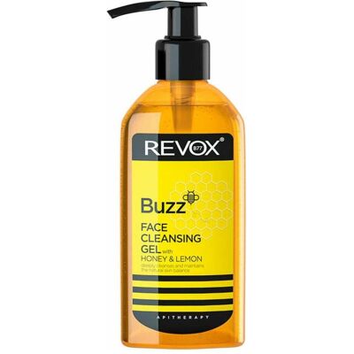 Revox, Gesichtsreinigung, Buzz Honey & Lemon Cleansing Face Gel (Face Clean ing Gel) 180 ml (Reinigungsgel, 180 ml) Revox, Gesichtsreinigung, Buzz Honey & Lemon Cleansing Face Gel (Face Clean ing Gel) 180 ml (Reinigungsgel, 180 ml)