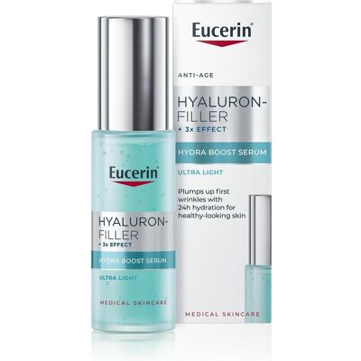 Eucerin, Gesichtsserum, Hydratisierendes Gesichtsserum HYALURON-FILLERS+3X EFFECT (Hydra Boost Serum) 30ml (30 ml) Eucerin, Gesichtsserum, Hydratisierendes Gesichtsserum HYALURON-FILLERS+3X EFFECT (Hydra Boost Serum) 30ml (30 ml)