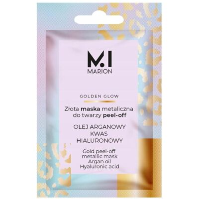 Marion, Gesichtsmaske, Golden Glow Peel-Off Metallic Gesichtsmaske - 6 Gramm (6 g) Marion, Gesichtsmaske, Golden Glow Peel-Off Metallic Gesichtsmaske - 6 Gramm (6 g)