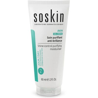 Soskin, Gesichtscreme, Shinecontrol Reinigende Feuchtigkeitscreme (50 ml, Tagescreme) Soskin, Gesichtscreme, Shinecontrol Reinigende Feuchtigkeitscreme (50 ml, Tagescreme)