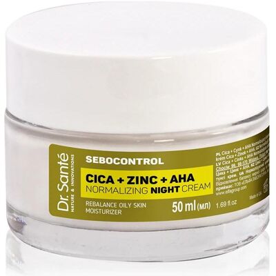 Dr. Sante, Gesichtscreme, Sebocontrol Cica Zink AHA Nachtcreme (50 ml, Nachtcreme) Dr. Sante, Gesichtscreme, Sebocontrol Cica Zink AHA Nachtcreme (50 ml, Nachtcreme)
