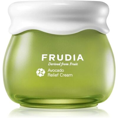 Frudia, Gesichtscreme, Avocado Relief Cream nourishing and regenerating face cream based on Avocado 55g (24h Creme) Frudia, Gesichtscreme, Avocado Relief Cream nourishing and regenerating face cream based on Avocado 55g (24h Creme)